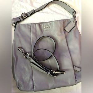 Coach Madison Isabelle Grey Bag 21224